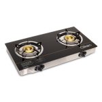 2 Burner Glass Top Gas Stove