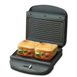 2 Slice Sandwich Maker-grill With Tempurature Control -800W