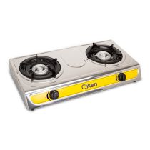 2 Burner Stainless Steel Gas Stove