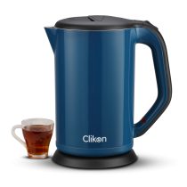 Double Wall Electric Kettle With Seamless Inside 1.7L-2200W