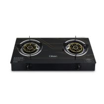 2 Burner Glass Table Top Gas Stove