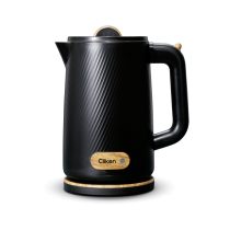 Seamless Double wall Electric Kettle With Wooden Finish 1.8L