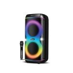 Rechargeable Party Speaker 80W(8"*2)+MIC