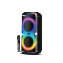 Rechargeable Party Speaker 80W(8"*2)+MIC